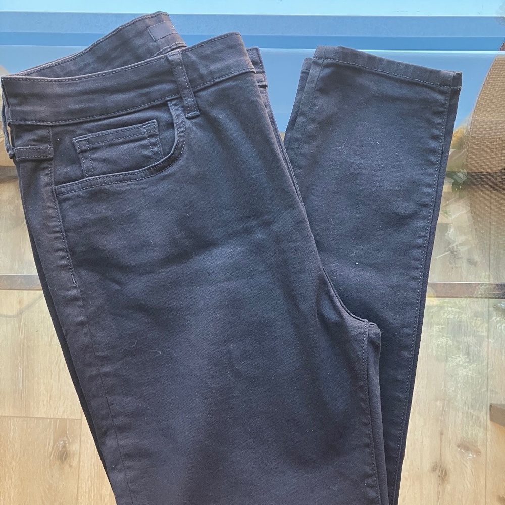 Joe's Jean's Skinny  with Stretch Deep Black Size 12